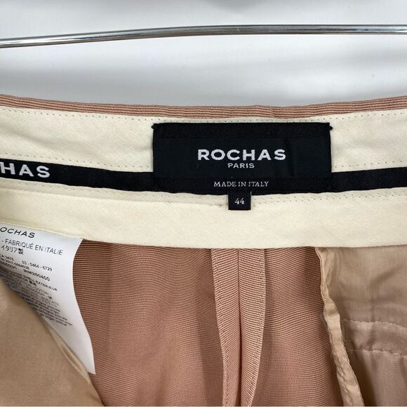 Rochas Paris Women’s Capri Dress Pant Light Pink Color size 44 / US10 - Picture 4 of 7